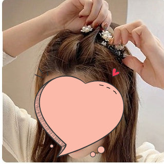 Fashion braided hair clip