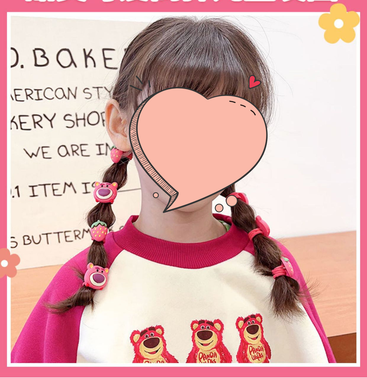 Girls Cute Headdress Hair Rope