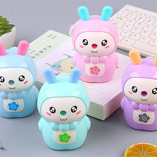 Cute cartoon rabbit pencil sharpener