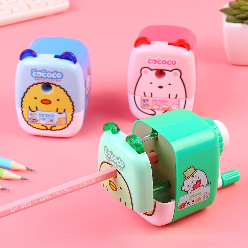 Cute cartoon animal pencil sharpener