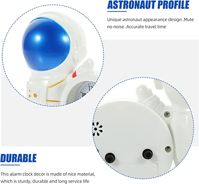 Astronaut alarm clock