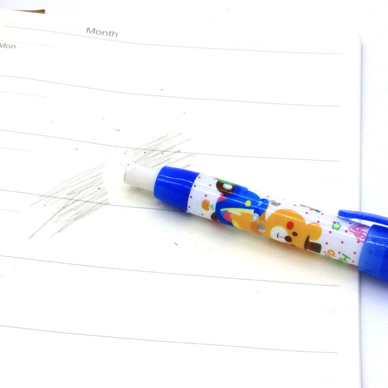 Children's retractable pencil erasers (2 pieces)