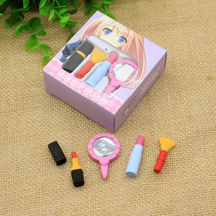 Creative gift boxed cosmetic erasers