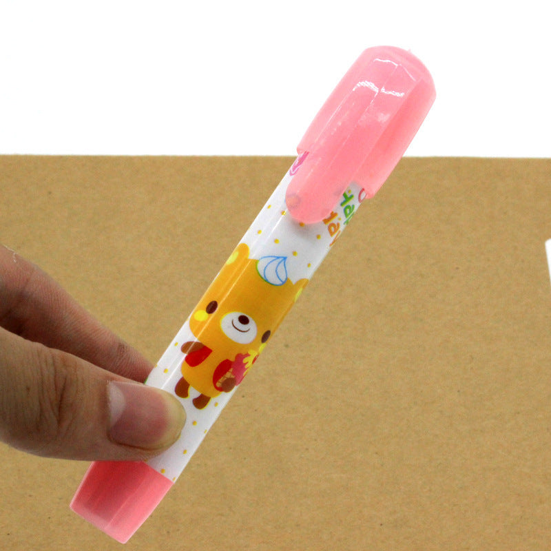 Children's retractable pencil erasers (2 pieces)