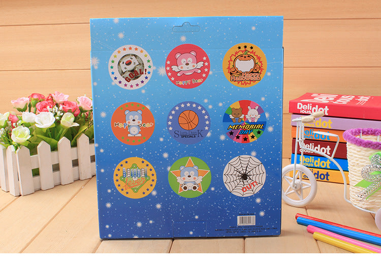 Cartoon 9 in 1 School Stationery Set