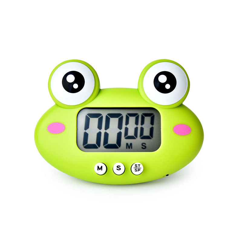 Cartoon animal large screen magnetic timer