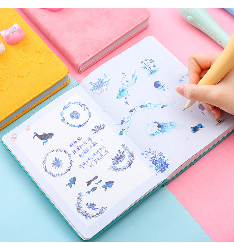 Cute Stress Relief Notebook Sticker Set