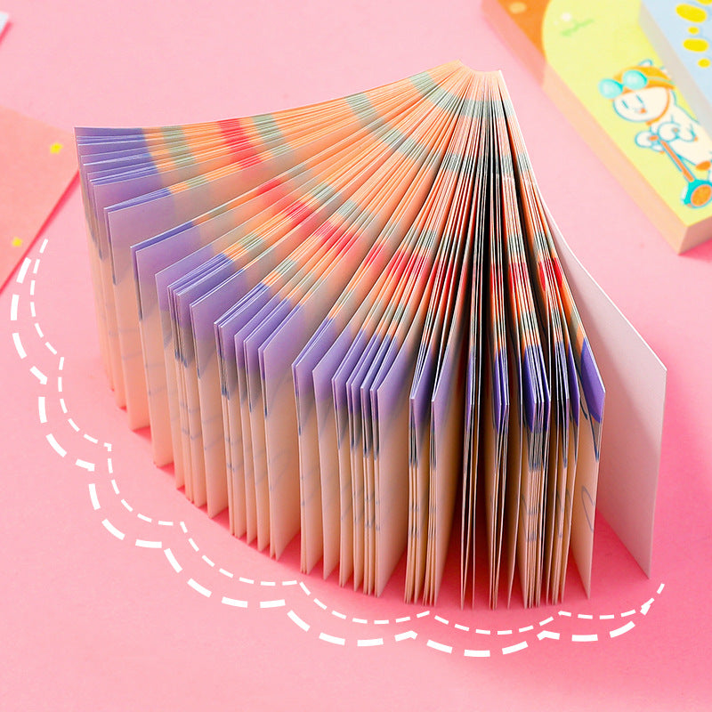 Cute cartoon sticky notes 100 sheets/book