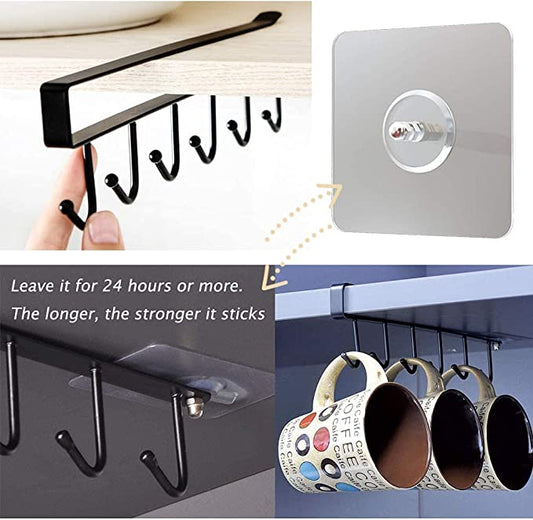 Iron non-marking nail-free hooks