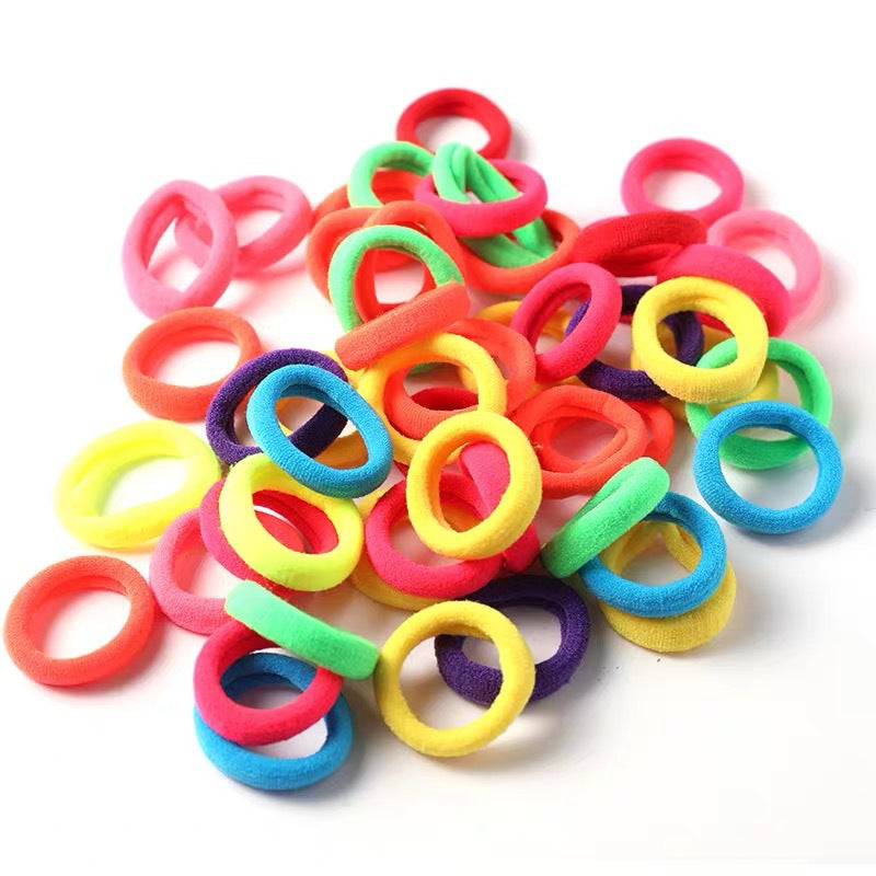 Highly elastic nylon seamless rubber band (20 pcs color random)