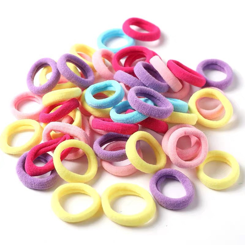 Highly elastic nylon seamless rubber band (20 pcs color random)