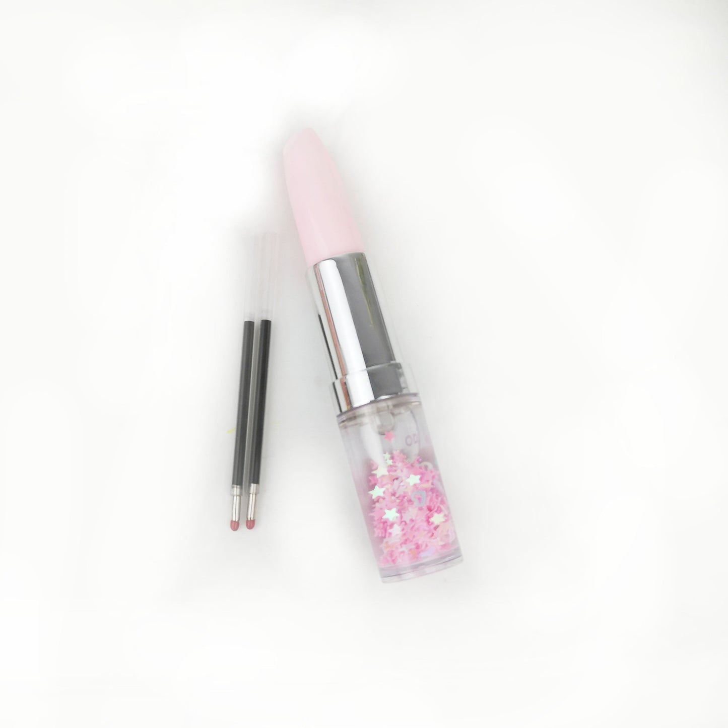 Creative Lipstick Neutral Pen with Quicksand