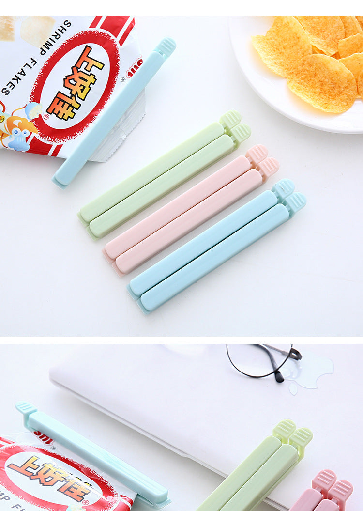 Reusable nozzle food snack sealing clips (5pcs/bag)