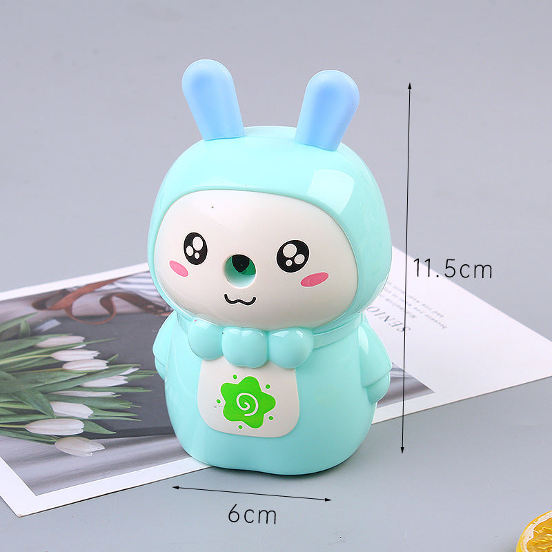 Cute cartoon rabbit pencil sharpener