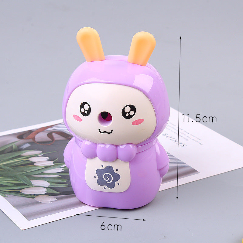 Cute cartoon rabbit pencil sharpener