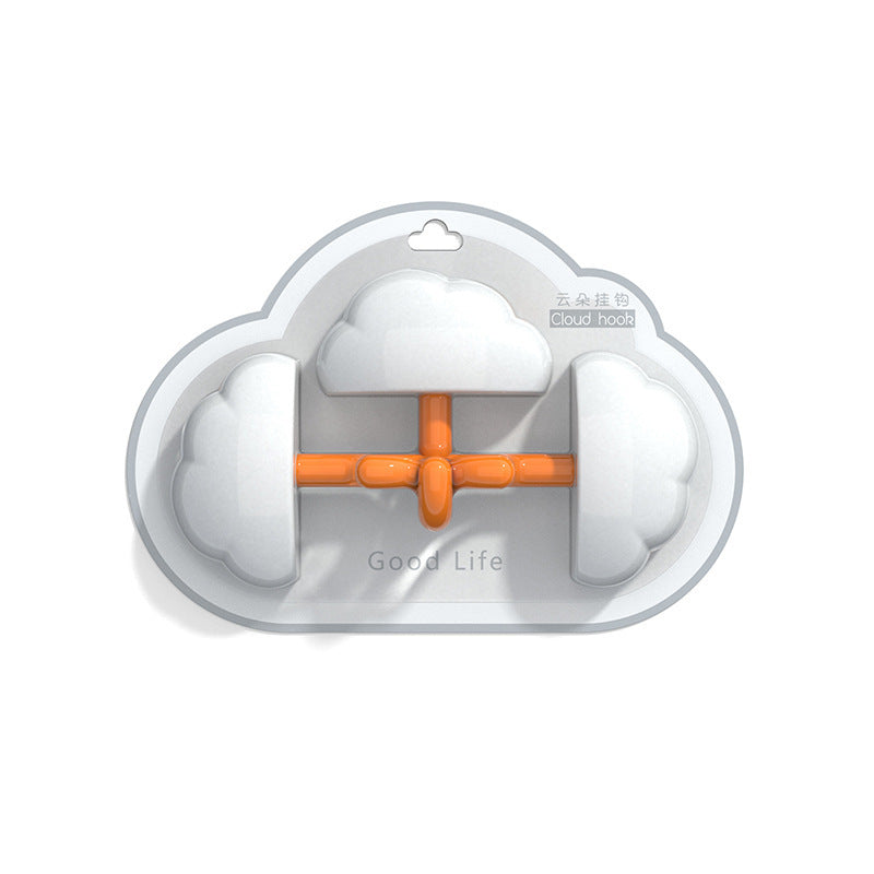 Cute clouds creative load-bearing non-marking hooks