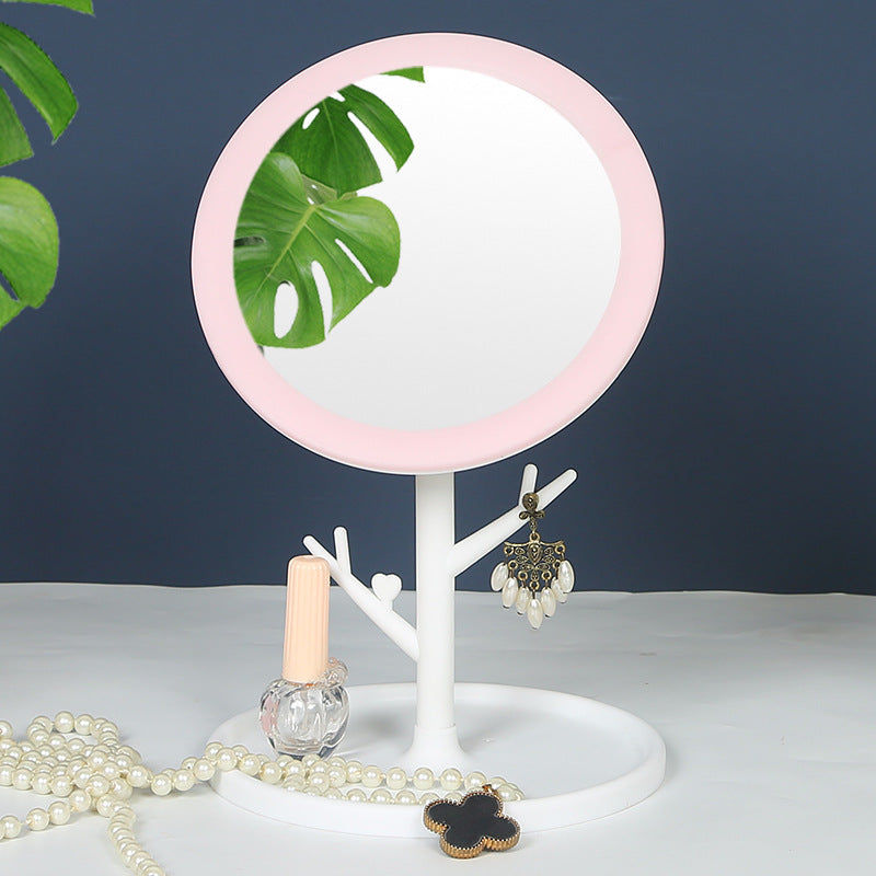 Desktop HD rotating makeup mirror