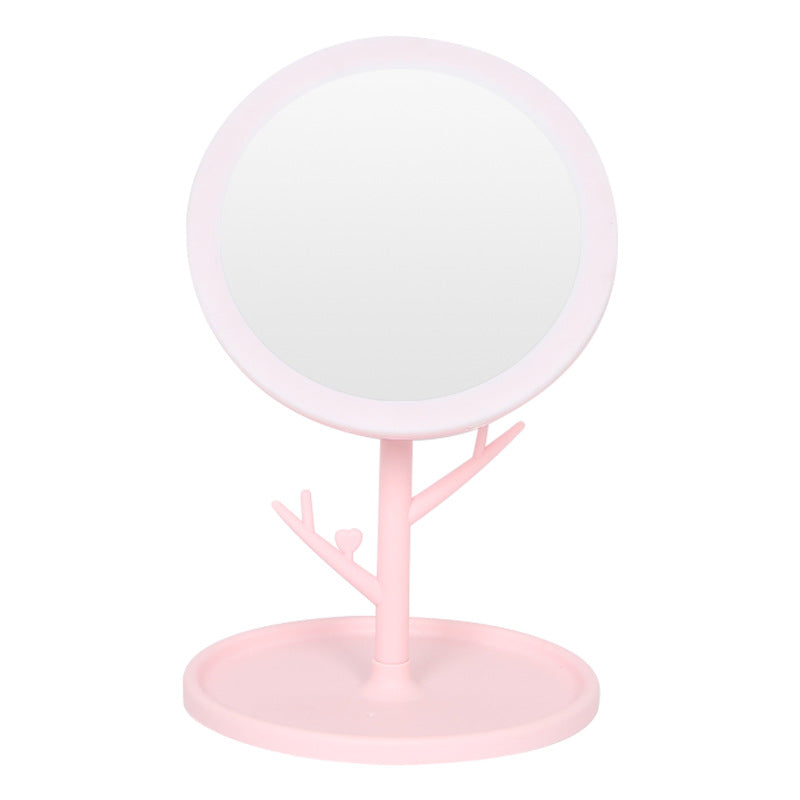 Desktop HD rotating makeup mirror