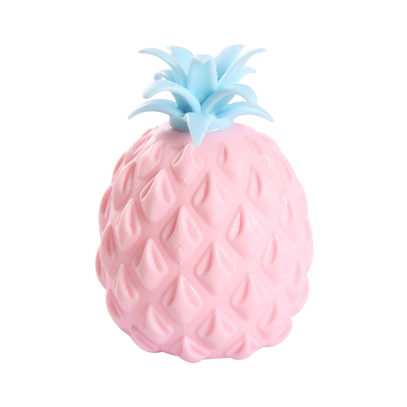 Wacky relief pineapple squeeze ball (color random)