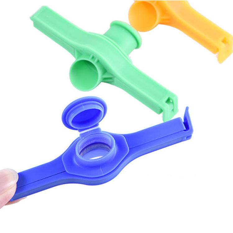 Moisture-proof spout sealing snack clips (3 colors / set)