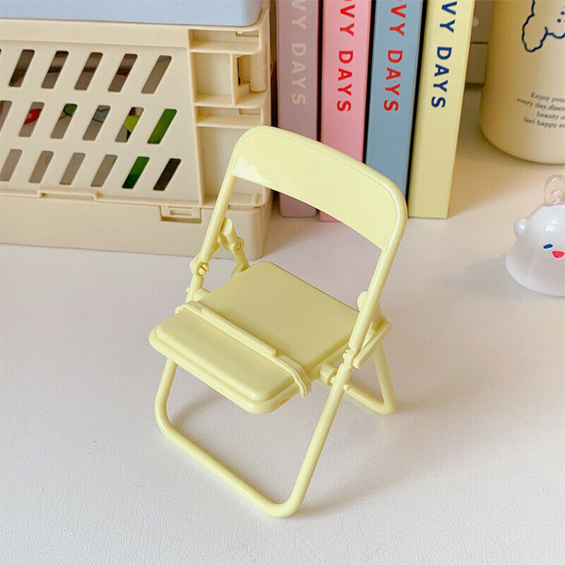 Lazy person cute chair model cell phone small bracket