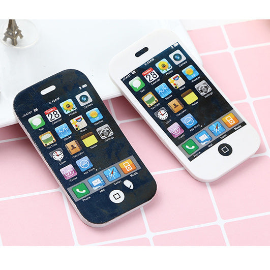 Cute creative Apple phone eraser (large 1 small 1)