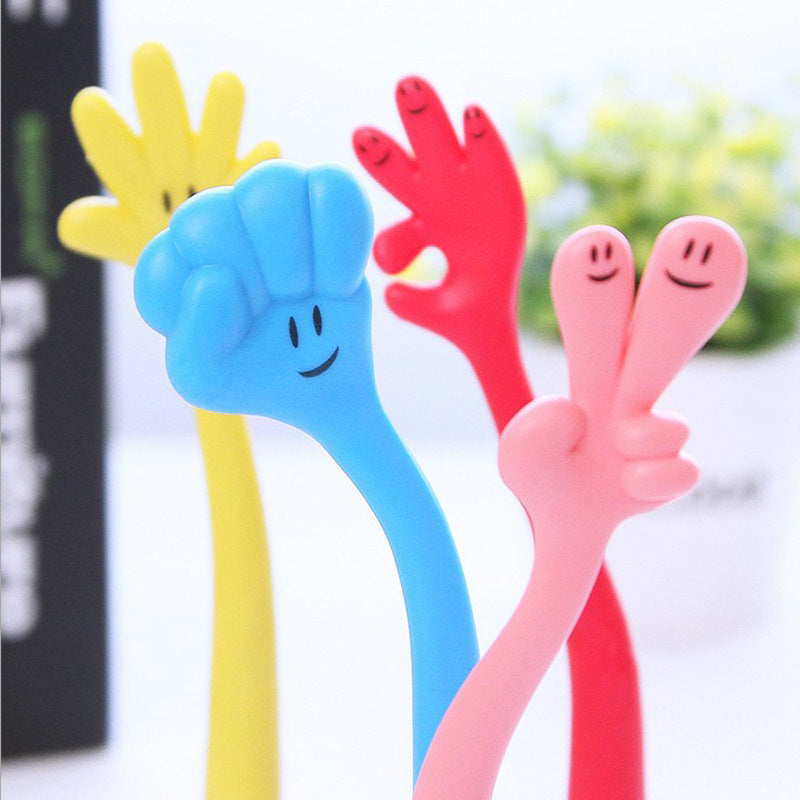 Cute finger ballpoint pen (delivered randomly)