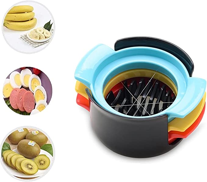 3 in 1ABS kitchen gadget egg cutter