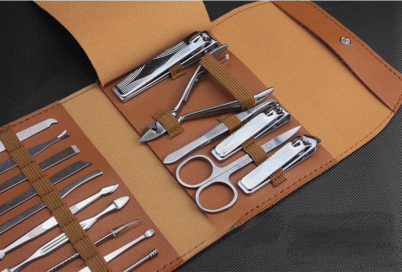 Nail Clipper Beauty Clipper 7/16 Piece Nail Care Tool Set