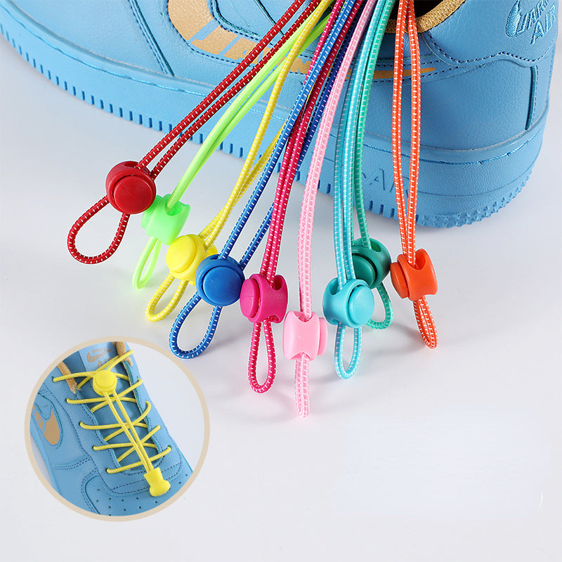 Elastic untied shoelaces