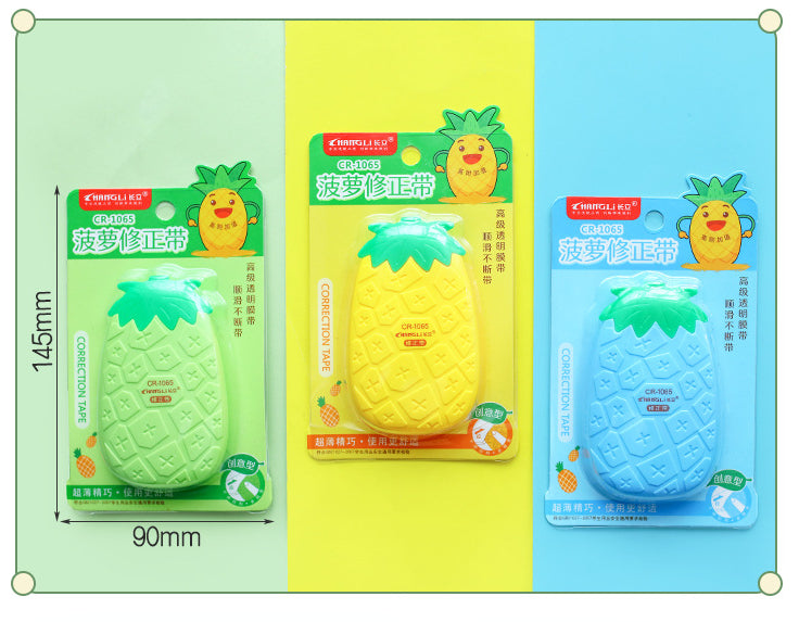 Creative cute pineapple correction tape