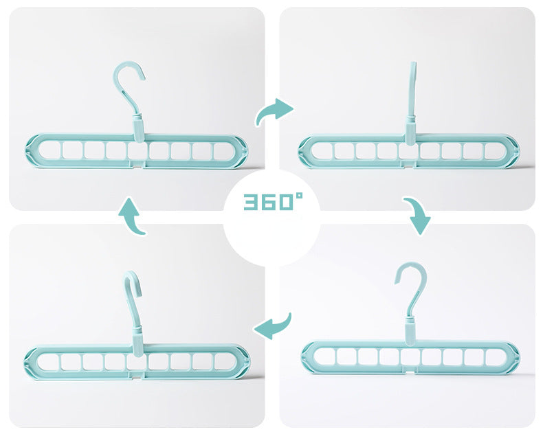 Nine holes magic drying rack (2pcs / color random)