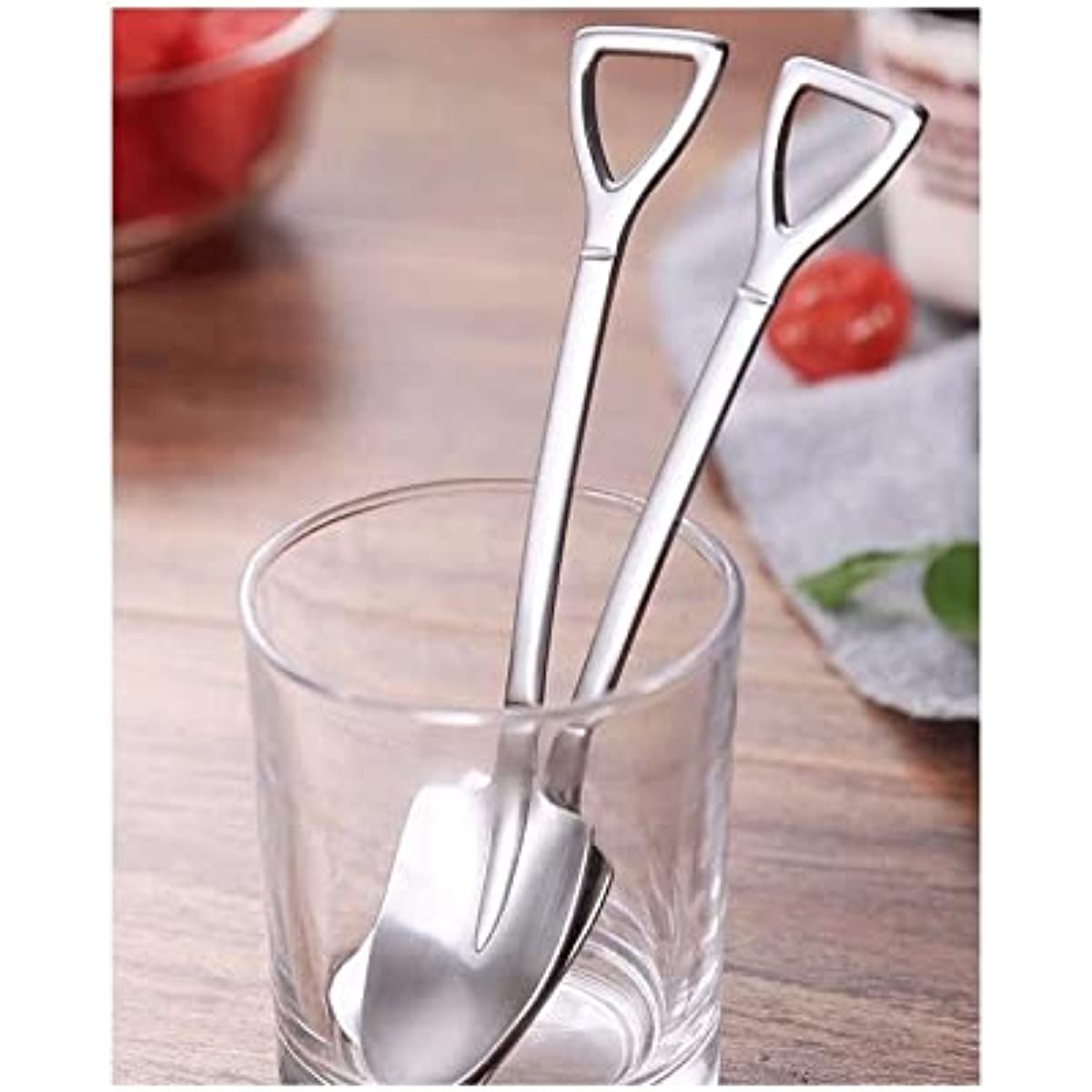 Thickened stainless steel spatula spoon (10 pieces/set)