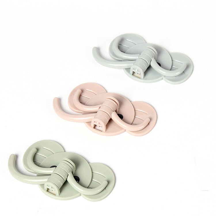 Cute elephant hanging sticky hooks (3pcs/set)