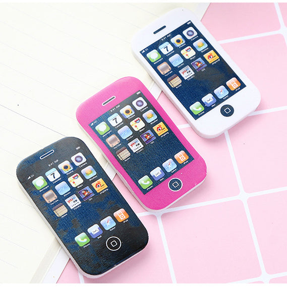 Cute creative Apple phone eraser (large 1 small 1)