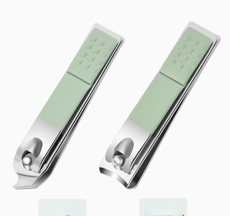 Stainless steel green nail clipper 7-piece set