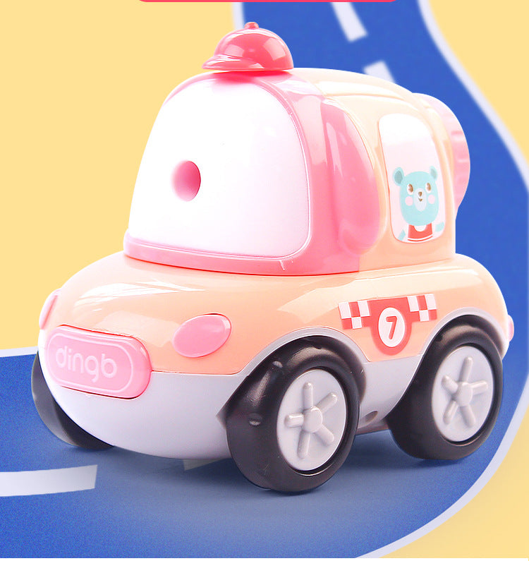 Cute cartoon car pencil sharpener