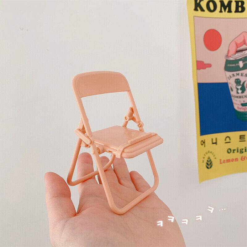 Lazy person cute chair model cell phone small bracket