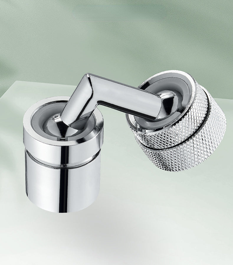 Universal rotatable faucet