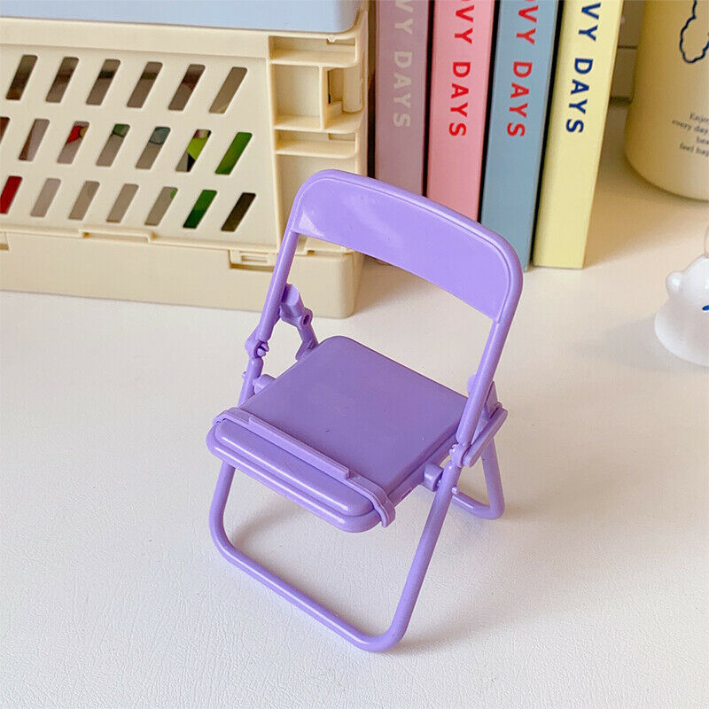 Lazy person cute chair model cell phone small bracket