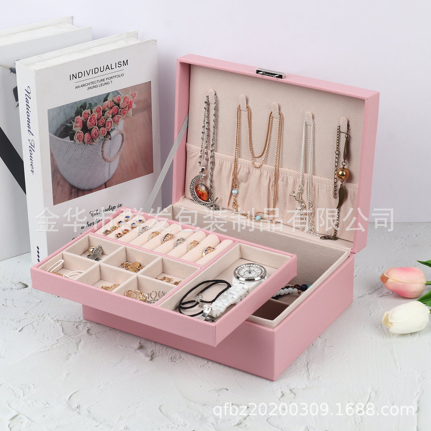 Jewellery Organizer Case Box