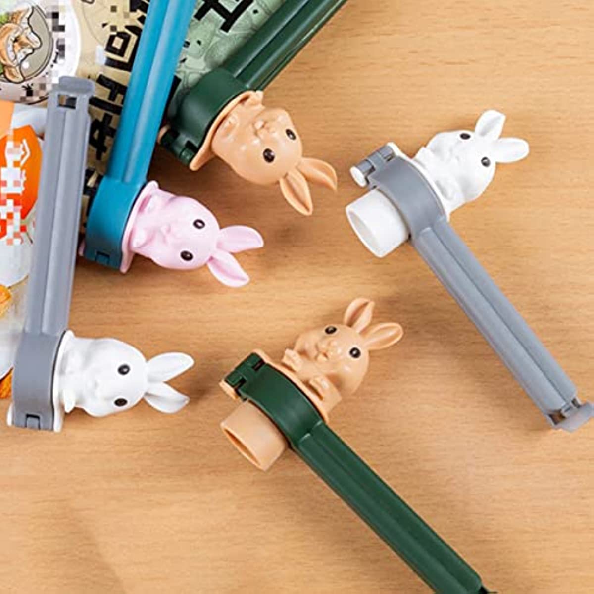 Cute Bunny Food Seal Clip（3pcs/set）