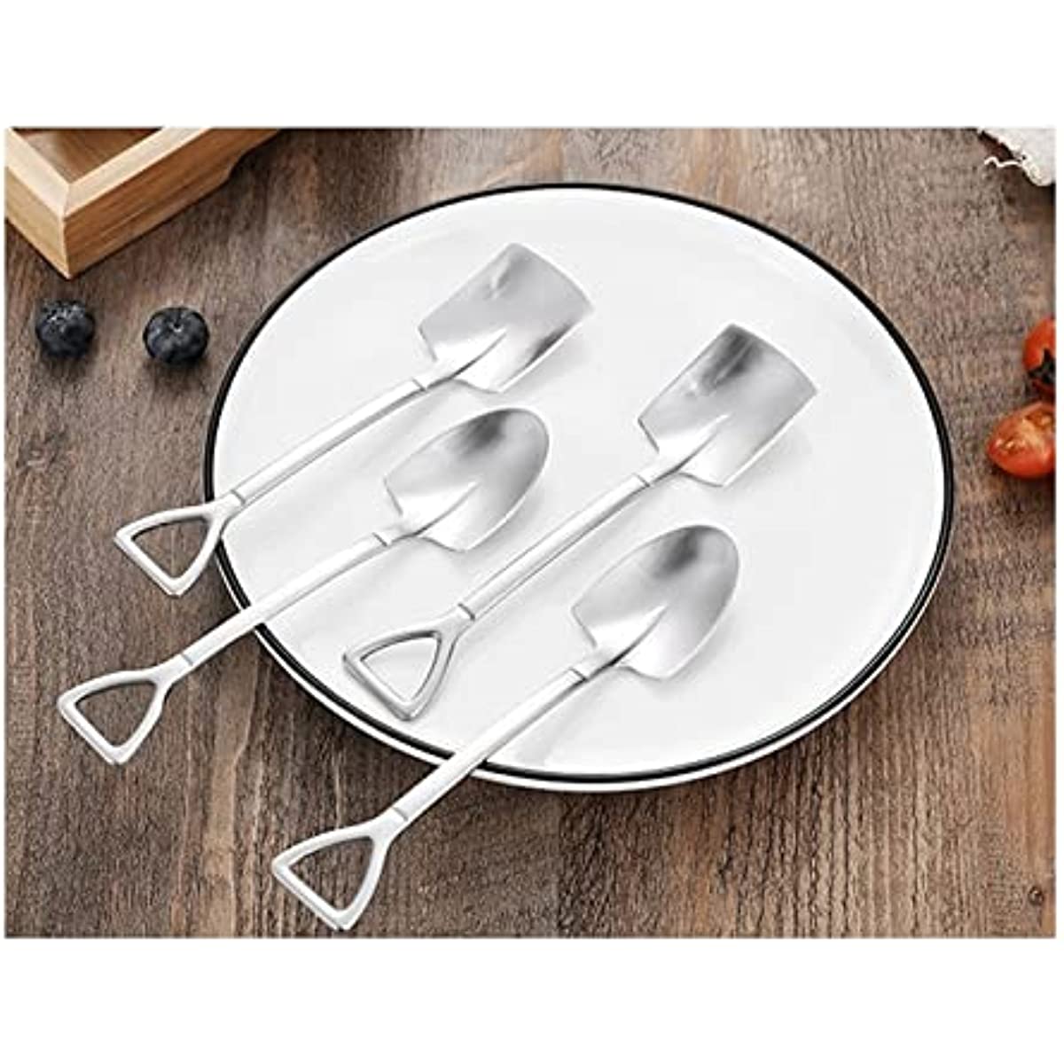 Thickened stainless steel spatula spoon (10 pieces/set)