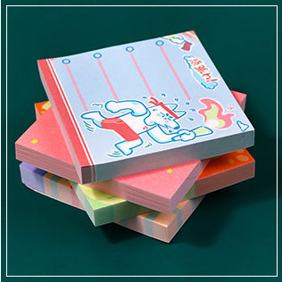 Cute cartoon sticky notes 100 sheets/book