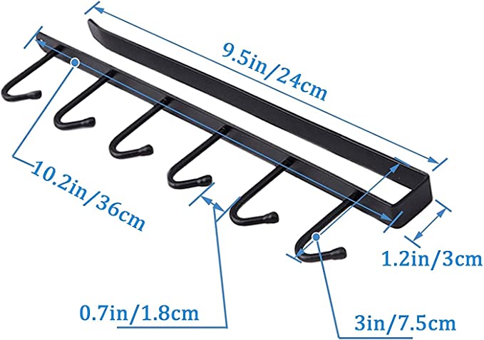 Iron non-marking nail-free hooks