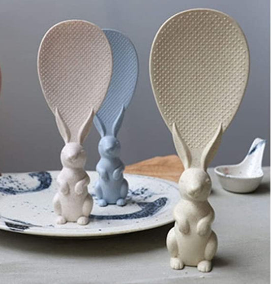 Rabbit  rice spoon