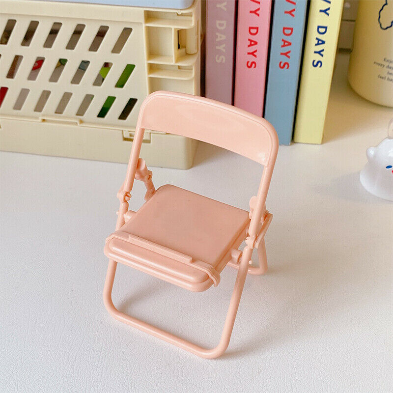 Lazy person cute chair model cell phone small bracket