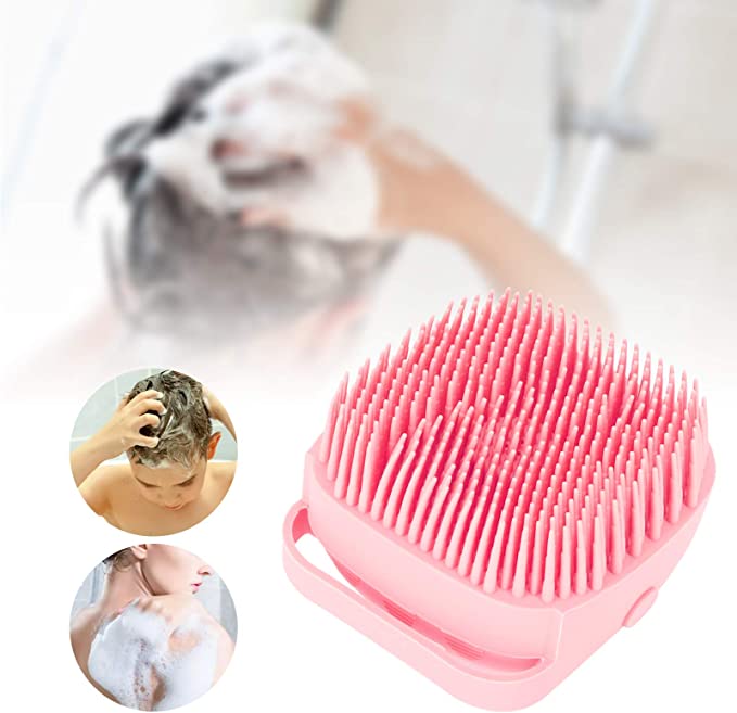 Head health massage combing anti-itch silicone brush