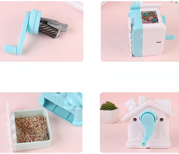 Creative little house shaped pencil sharpener for kids