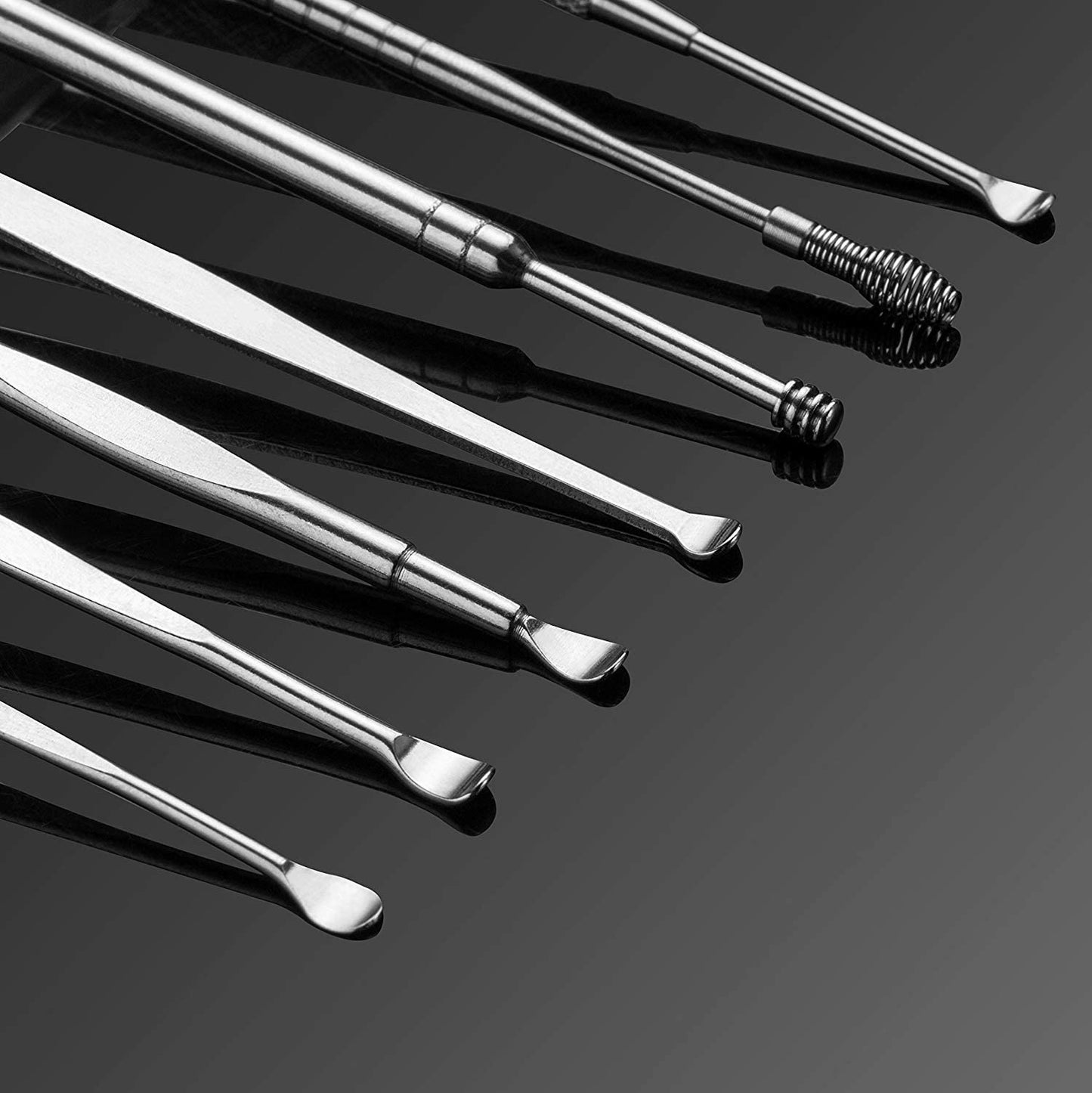 Stainless steel ear spoon 7-piece set